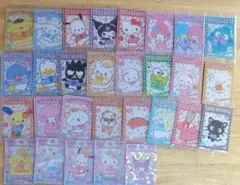 サンリオキャラクターズ　ウエハース12　カード全29種　コンプリートセット✩