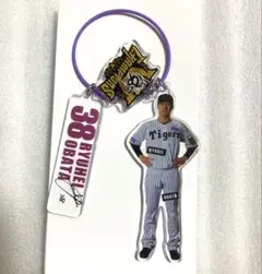 阪神タイガース 優勝記念 アクリルキーホルダー 小幡