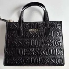 新品　タグ付き　ゲス　GUESS ブラック トートバッグ　ショルダーバック