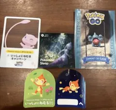 ポケモン ステッカー 、クリアカードPokémon Sleep GO