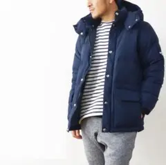 ザ ノースフェイス/キャンプシエラショート/スクエアロゴ刺繍/ダウンジャケット