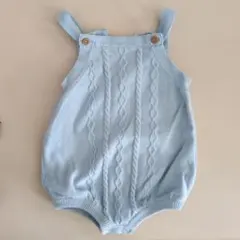 2-3回着用のみ 9-12mths水色 NEXT baby