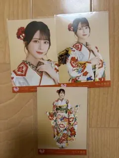 佐々木舞香　イコラブ　生写真　振袖　コンプ