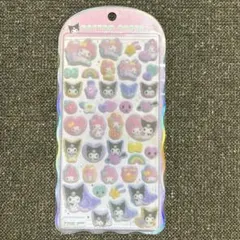 【正規品】マイメロディ・クロミ コットンパフィーシール　サンリオ