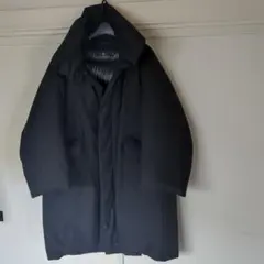ユニクロ ジルサンダー +J ハイブリッドダウンコート 　黒　L