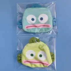 サンリオ　ハンギョドン　フェイスポーチ　２種