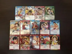 ワンピースカード ミラバト ルフィ プロモ 4枚セット | Mercari