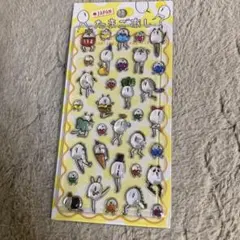 たまごあしシール　ぷっくり　ボンボンドロップ　シール