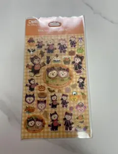 ディズニーシール新品未使用 ダッフィーandシェリーメイHalloween