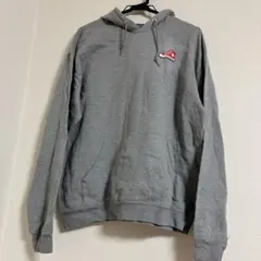 fruits of the loom グレー ￼パーカー　海外　古着