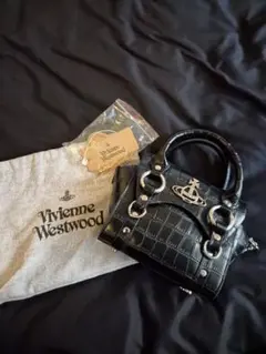 Vivienne Westwood クロコダイル風ショルダーバッグ