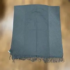 ARMANI COLLEZIONI ダークグレー マフラー
