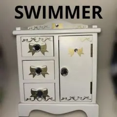 SWIMMER 3段チェスト ピンク 星 月 収納ケース 小物入れ - メルカリ