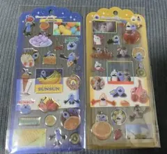 パペットスンスン SUNSUN ドロップジェリーシール 2枚セット