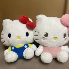 サンリオビックハローキティ ぬいぐるみ 2体セット