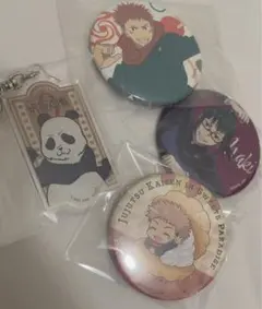 呪術廻戦 缶バッジ　禪院真希他