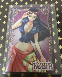 원피스 로빈 메모리얼 로그 카드 캐러멜 팝콘