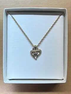 湯*3様 Nina Ricci ニナリッチ ハート型 ロゴ入り ネックレス