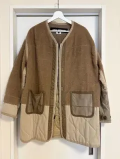 JUNYA WATANABE 22AW アルパカ ノーカラー キルティングのサムネイル
