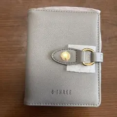 B-THREE グレー カードケース