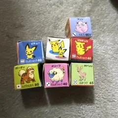 プラコロ セット カード サイコロ フィギュア ポケモン レトロ レア