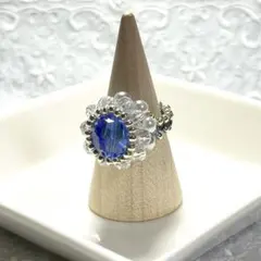 ハンドメイド　ビーズリング　ビーズの指輪　130