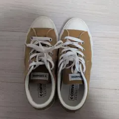 0426セール　CONVERSE キャメル スニーカー 　23.5センチ