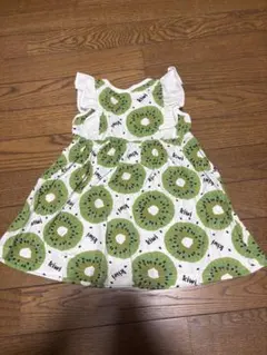 【SKAPE】90♡キウイ柄♡ワンピースのサムネイル