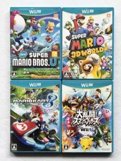 ⭐️4本セット⭐️ WiiUソフトまとめ売り【４本全て実機動作確認済み】