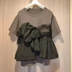 MAISON　SPECIAL　ドッキング　ツイステッド　Tシャツのサムネイル