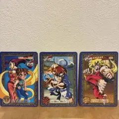 ストリートファイターゼロ　カード3枚セット