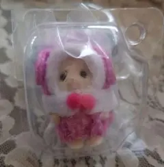 赤ちゃんカラフルウサギコスチューム フローラウサギピンク