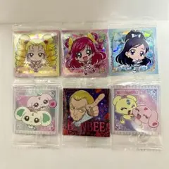 プリキュアオールスターズ　シールウエハース　6枚セット