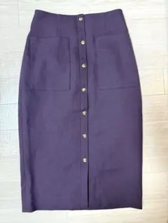 NOLLEYS パープルタイトスカート