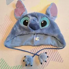 スティッチ ファンキャップ　キャラクター　帽子　東京ディズニーリゾート　ファー