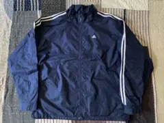 90s 00s adidas vtg ナイロンジャケット ma-1 万国旗 紺