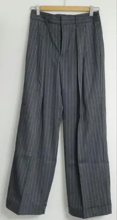 秋冬 ワイドパンツ