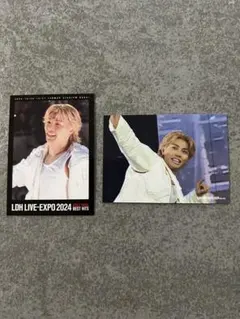 武知海青　LDH LIVE EXPO2024カフェグッズフォトカードセット