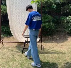 韓国ASCLO Acon Curve Wide Jean ワイドデニム