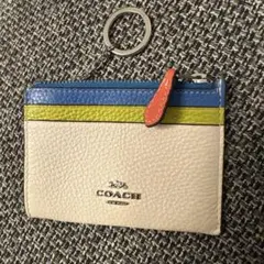 最終値下げCOACH カラフル パスケース 小銭入れ