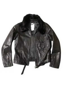 00s Dico leather jacket 36 g-1 b-3