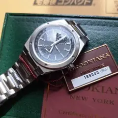 新品、未使用 定価189000円　BROOKIANA 時計