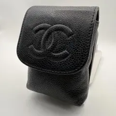 CHANEL キャビアスキン カードケース ホワイト・ノベルティ - メルカリ