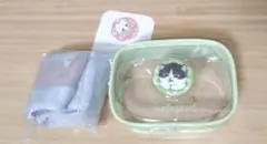 mofusand ドーナツにゃんエコバッグ＆ぷっくりクリアミニポーチ　２点セット