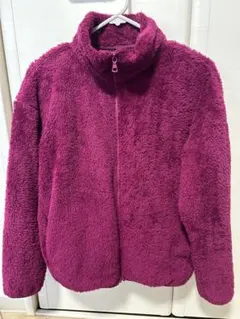 フリースジャケット パープル