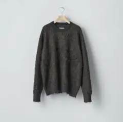 (新品未使用) Kid Mohair Mix Jacquard Knit LSのサムネイル