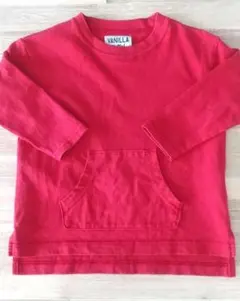 VANILLA SLOW レッド 長袖Tシャツ90cm