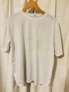 WEGO ホワイト ロゴTシャツ 半袖