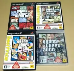 グランド・セフト・オート PS2 PS3 4点セット グラセフ