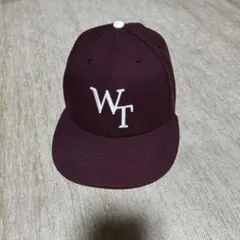 WTAPS 59FIFTY バーガンディキャップ サイズ 7 1/2 - メルカリ